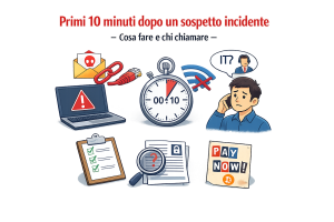 Cosa fare e chi chiamare dopo un sospetto incidente informatico?