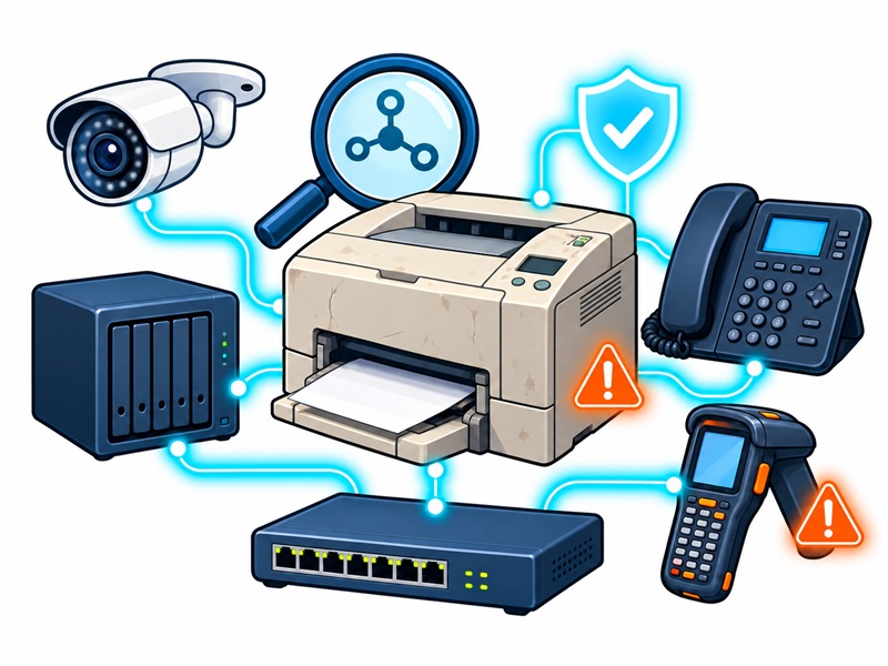 Stampanti e dispositivi dimenticati in rete: cosa controllare